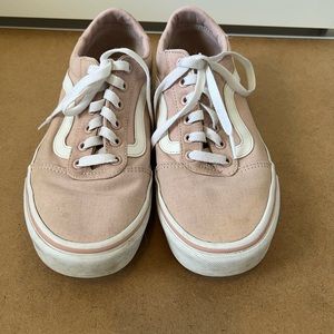 Dusty pink vans